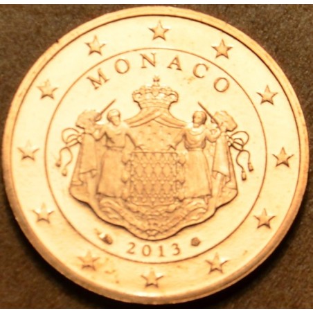 Euromince mince 1 cent Monaco 2013 (BU)