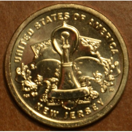 euroerme érme 1 dollar USA 2019 New Jersey \\"P\\" (UNC)