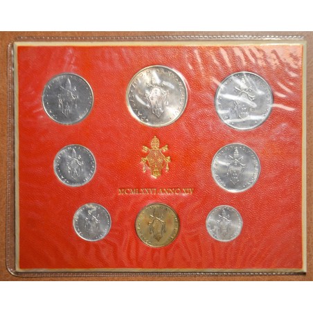 Euromince mince Vatikán 8 mincí 1976 (BU)