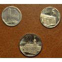 Cuba 3 coins 1999-2001 (UNC)