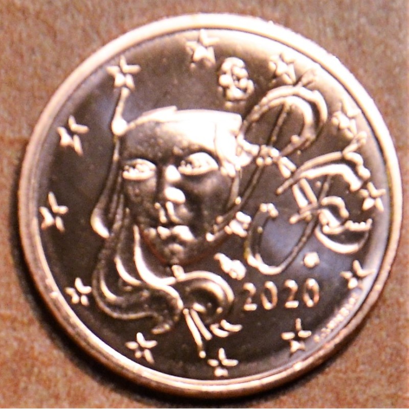 eurocoin eurocoins 1 cent France 2020 (UNC)