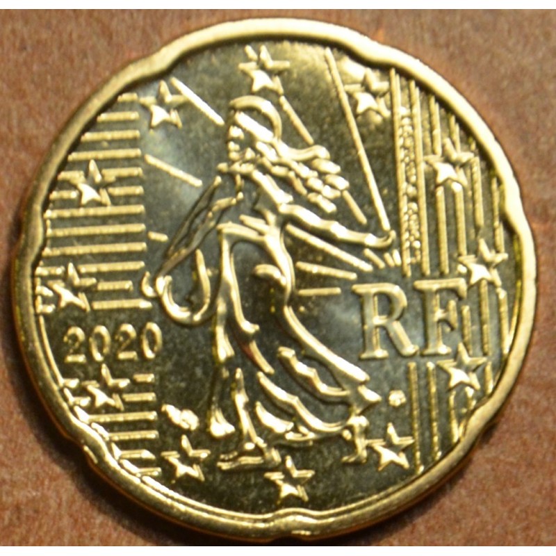 Euromince mince 20 cent Francúzsko 2020 (UNC)