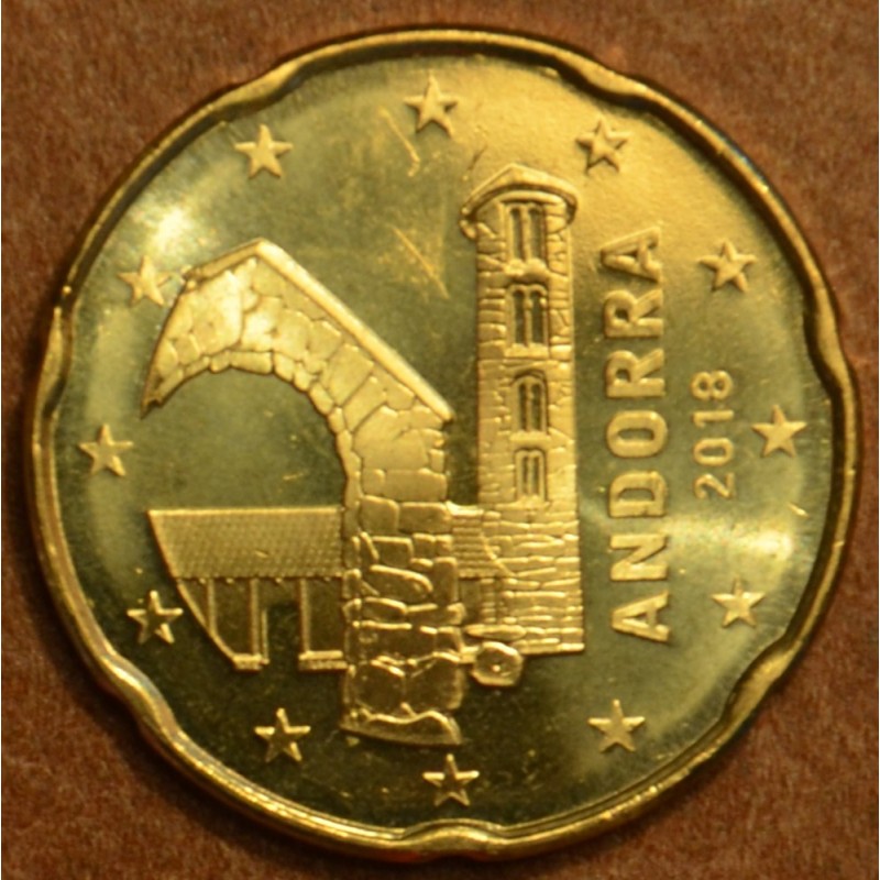 eurocoin eurocoins 20 cent Andorra 2018 (UNC)
