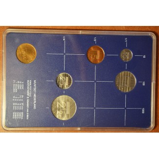 Euromince mince Holandsko 5 mincí 1986 s medailou (BU)
