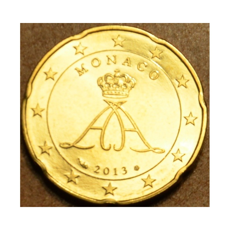Euromince mince 20 cent Monaco 2013 (BU)