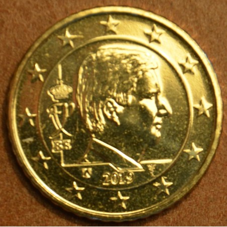 Euromince mince 50 cent Belgicko 2019 - Kráľ Filip (UNC)