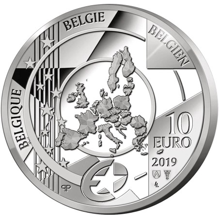 Euromince mince 10 Euro Belgicko 2019 - Pieter Bruegel (Proof)