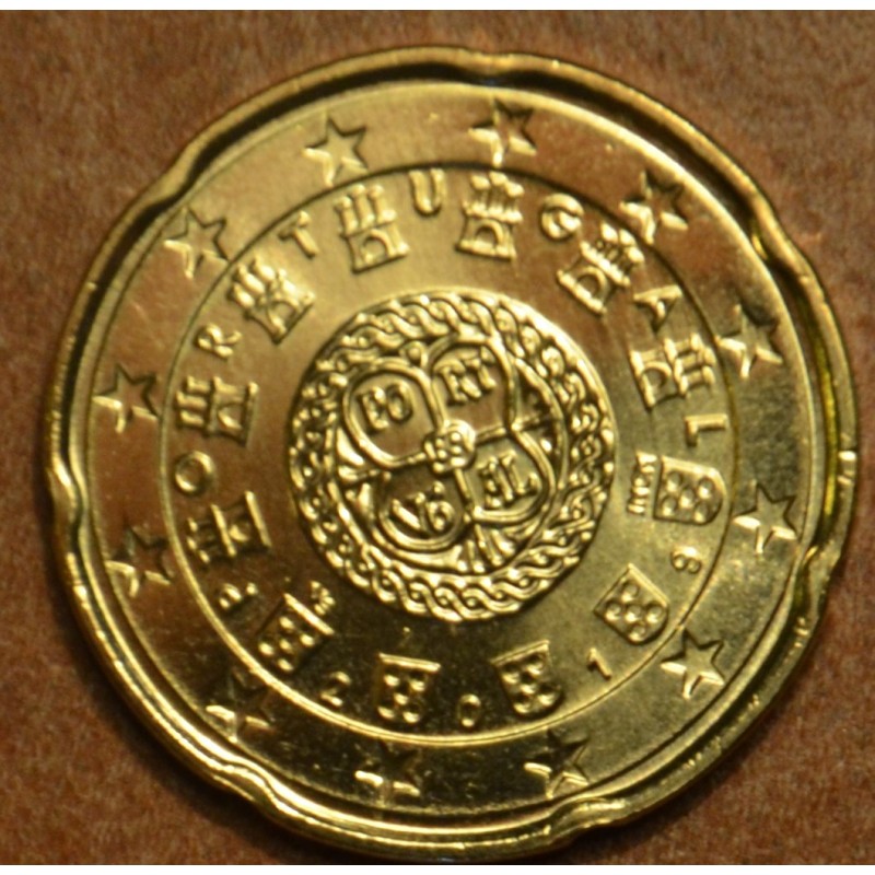 Euromince mince 20 cent Portugalsko 2019 (UNC)