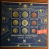 eurocoin eurocoins Italy 2010 set with commemorative 2 Euro coin (BU)