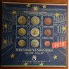 Euromince mince Taliansko 2010 s pamätnou 2 Euro mincou (BU)