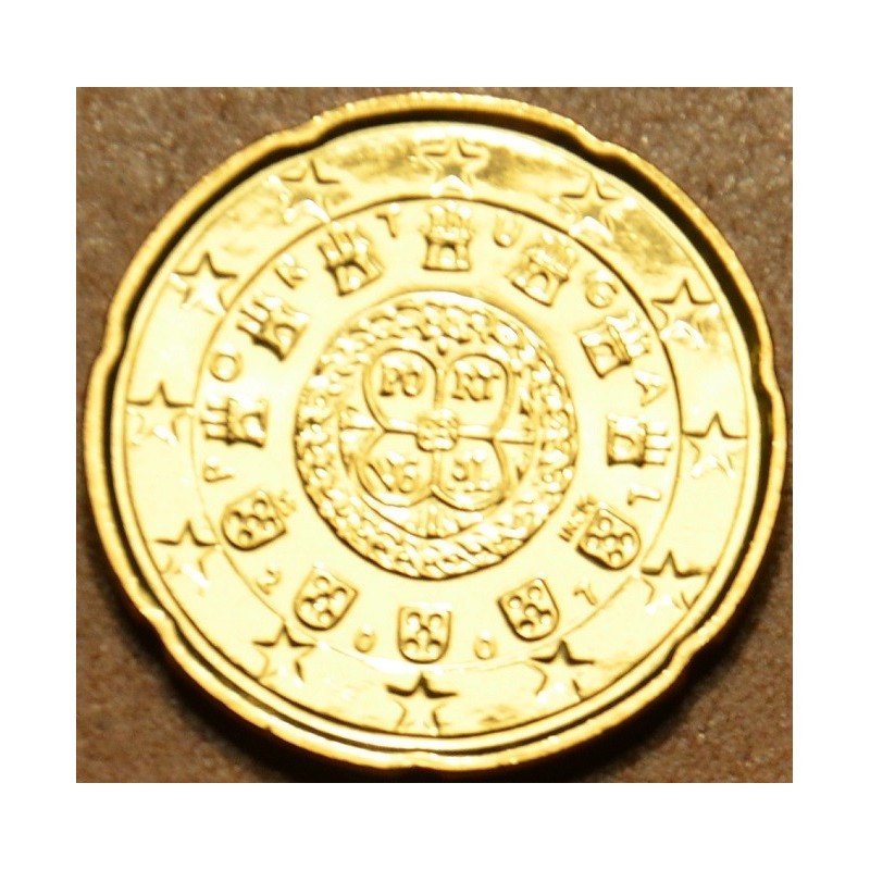 Euromince mince 20 cent Portugalsko 2007 (BU)