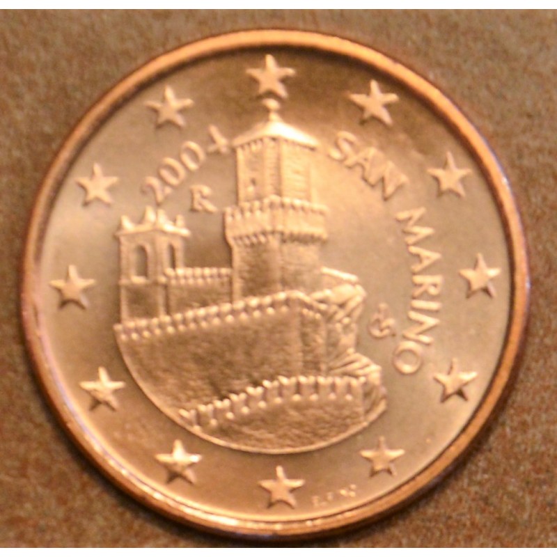 euroerme érme 5 cent San Marino 2004 (UNC)