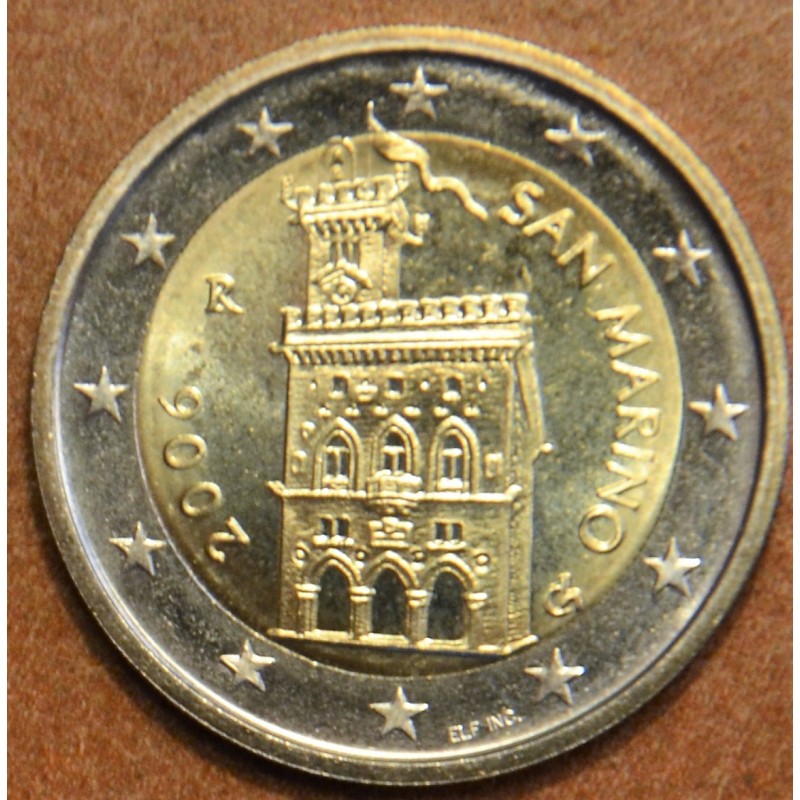 Euromince mince 2 Euro San Marino 2006 - Dom vlády (UNC)