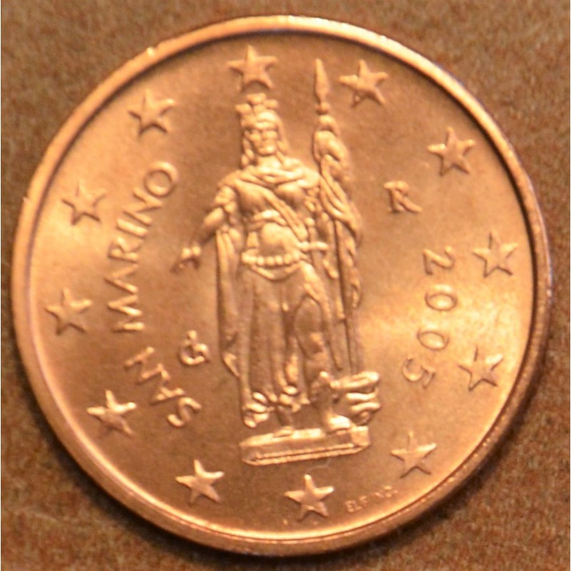 Euromince mince 2 cent San Marino 2005 (UNC)