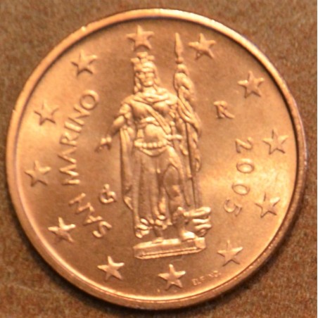 Euromince mince 2 cent San Marino 2005 (UNC)