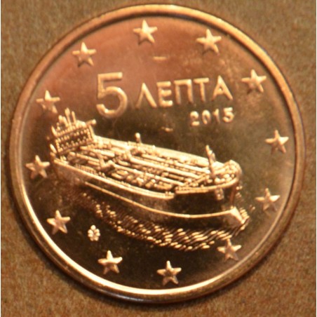 eurocoin eurocoins 5 cent Greece 2015 (UNC)