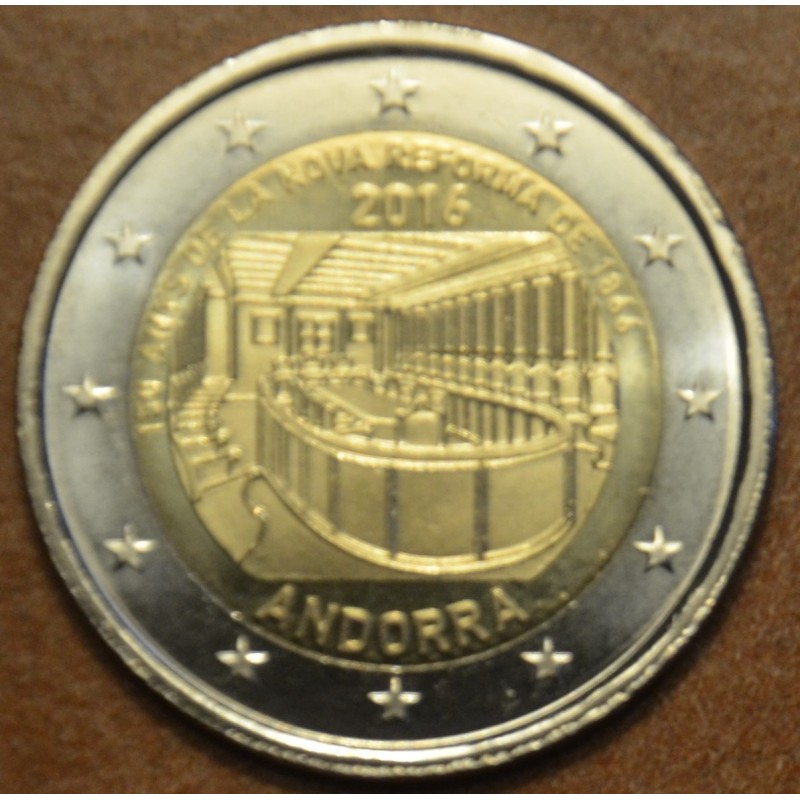 eurocoin eurocoins 2 Euro Andorra 2016 - New reforms (UNC)