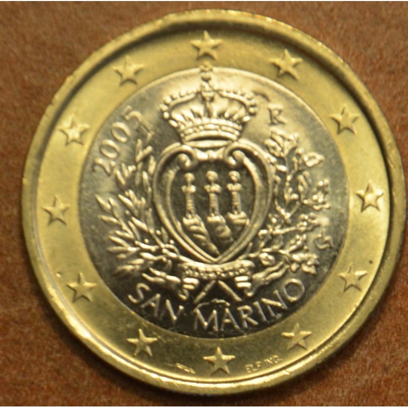 euroerme érme 1 Euro San Marino 2005 (UNC)