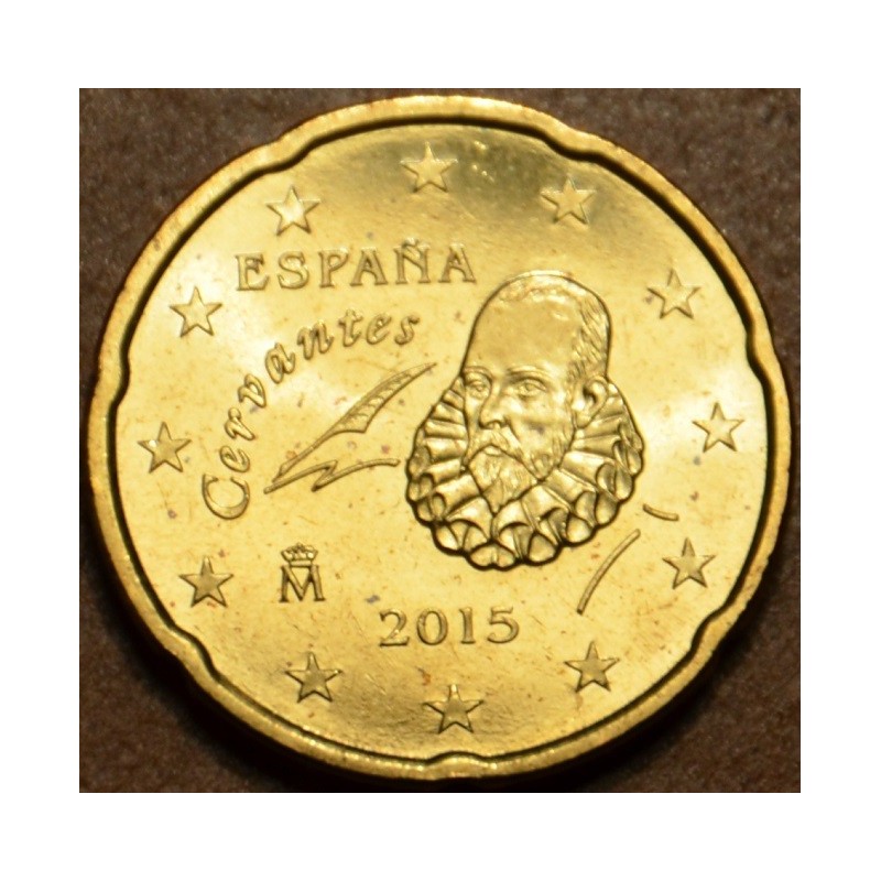 Euromince mince 20 cent Španielsko 2015 (UNC)