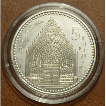Euromince mince 5 Euro Španielsko 2010 Catedral de Huesca (Proof)