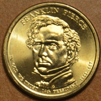 Euromince mince 1 dollar USA 2010 Franklin Pierce \\"P\\" (UNC)