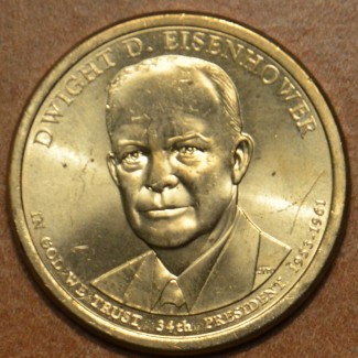 euroerme érme 1 dollar USA 2015 Dwight D. Eisenhower \\"P\\" (UNC)