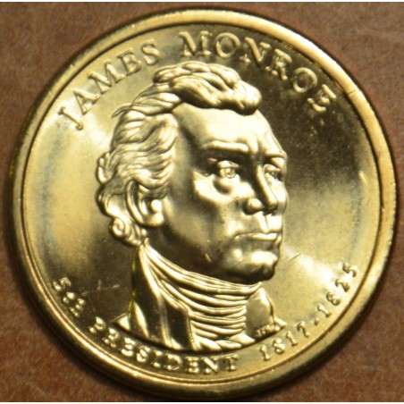 eurocoin eurocoins 1 dollar USA 2008 James Monroe \\"P\\" (UNC)