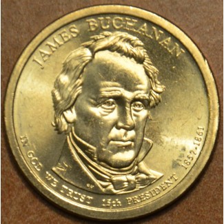 Euromince mince 1 dollar USA 2010 James Buchanan \\"P\\" (UNC)