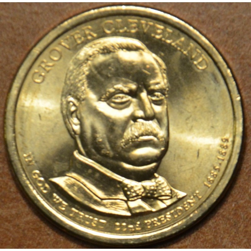 Euromince mince 1 dollar USA 2012 Grover Cleveland \\"P\\" (UNC)