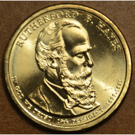 eurocoin eurocoins 1 dollar USA 2011 Rutherford B. Hayes \\"P\\" (UNC)