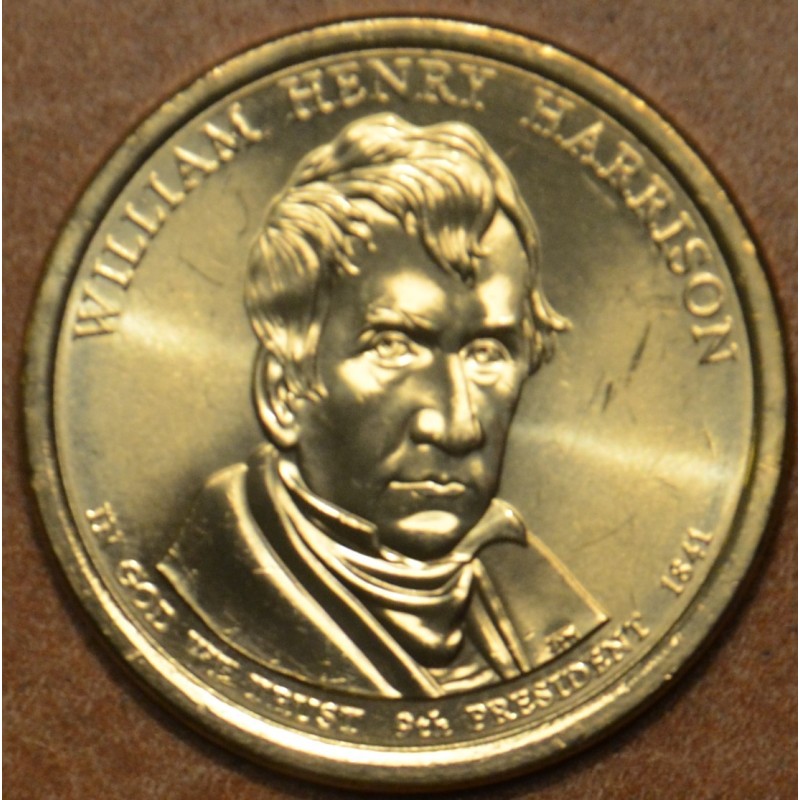 euroerme érme 1 dollar USA 2009 William Henry Harrison \\"P\\" (UNC)