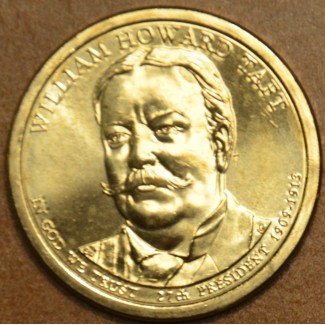 Euromince mince 1 dollar USA 2013 William Howard Taft \\"P\\" (UNC)