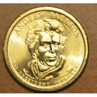 euroerme érme 1 dollar USA 2008 Andrew Jackson \\"D\\" (UNC)