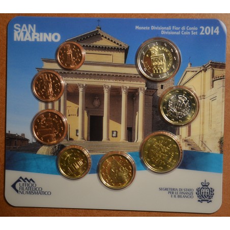 Euromince mince San Marino 2014 oficiálna sada (BU)