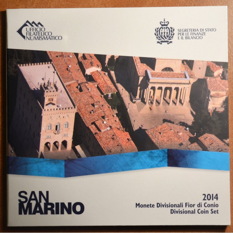 Euromince mince San Marino 2014 oficiálna sada (BU)