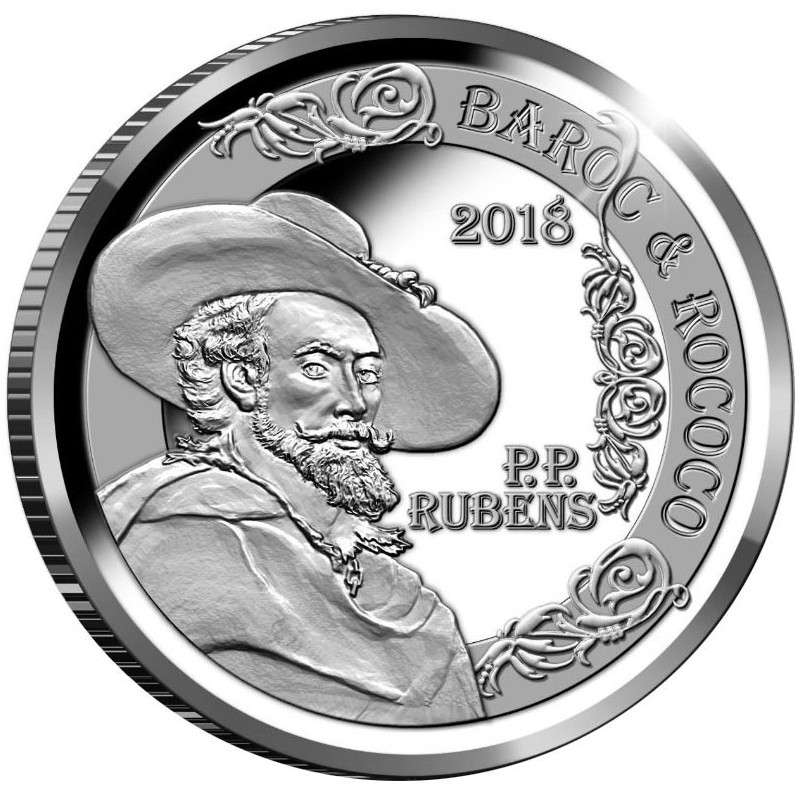 euroerme érme 10 Euro Belgium 2018 - Peter Paul Rubens (Proof)