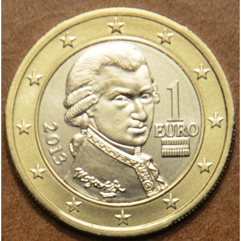 Euromince mince 1 Euro Rakúsko 2013 (UNC)