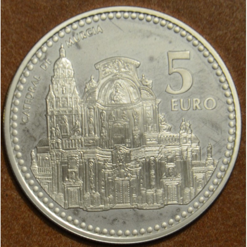 eurocoin eurocoins 5 Euro Spain 2011 Murcia (Proof)