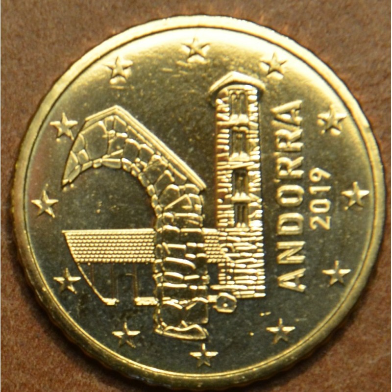 eurocoin eurocoins 50 cent Andorra 2019 (UNC)