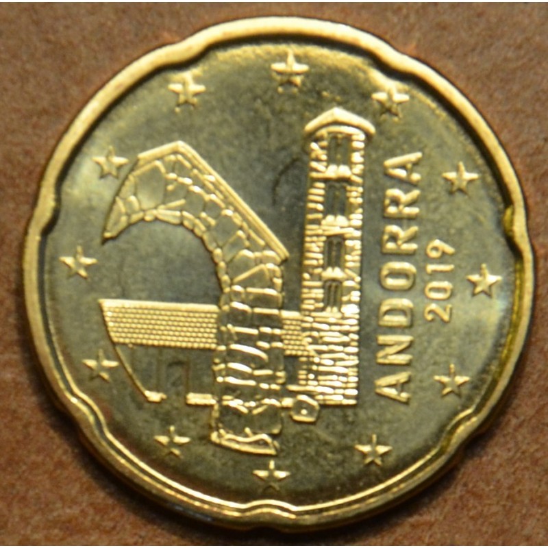 eurocoin eurocoins 20 cent Andorra 2019 (UNC)