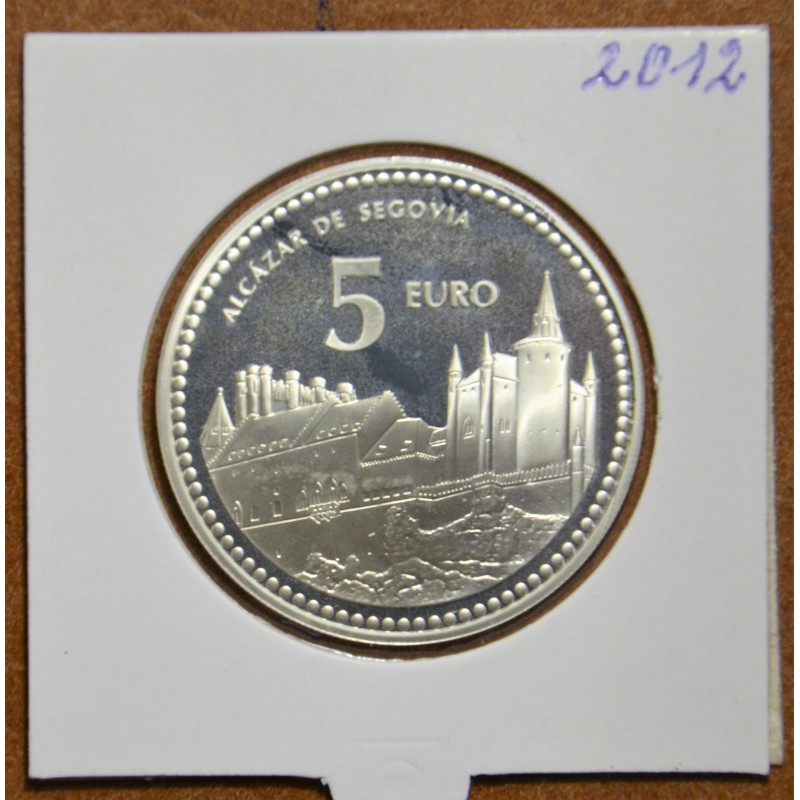 euroerme érme 5 Euro Spanyolország 2012 Segovia (Proof)