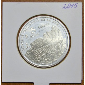 Euromince mince 5 Euro Španielsko 2015 Cuenca (Proof)