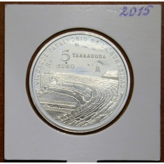 Euromince mince 5 Euro Španielsko 2015 Tarragona (Proof)