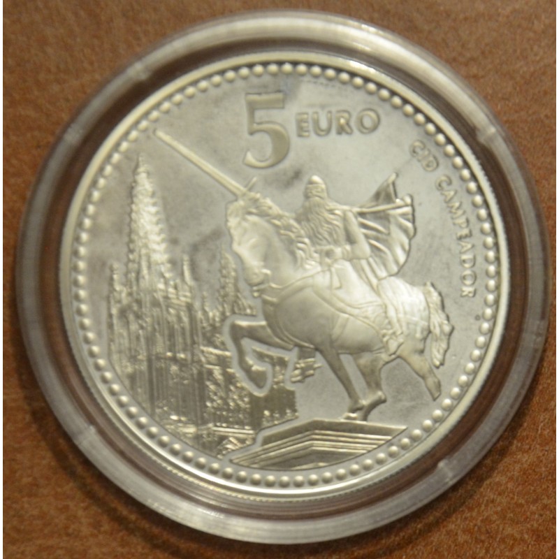 Euromince mince 5 Euro Španielsko 2011 Burgos (Proof)