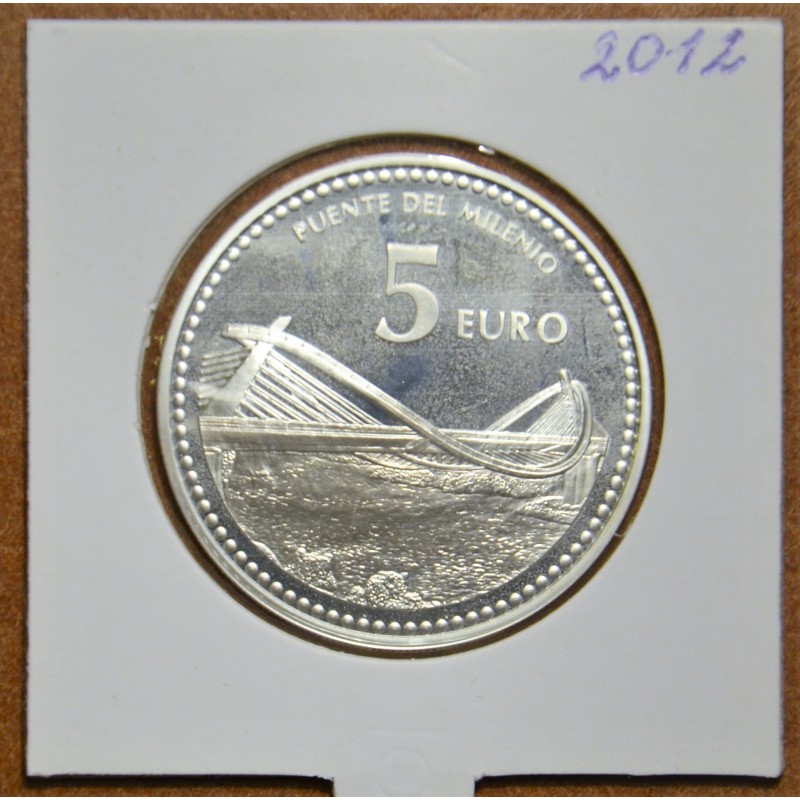 Euromince mince 5 Euro Španielsko 2012 Orense (Proof)