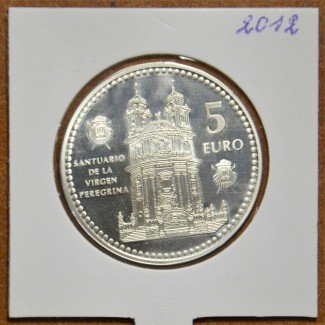Euromince mince 5 Euro Španielsko 2012 Pontevedra (Proof)