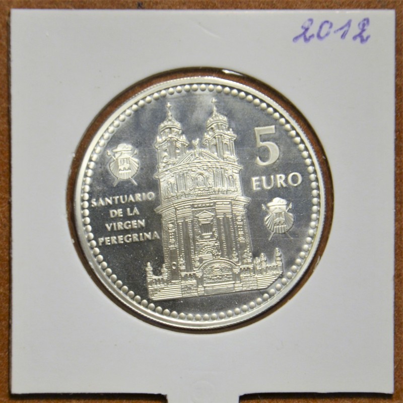 eurocoin eurocoins 5 Euro Spain 2012 Pontevedra (Proof)