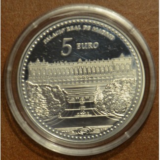 Euromince mince 5 Euro Španielsko 2014 Royal Palace of Madrid (Proof)