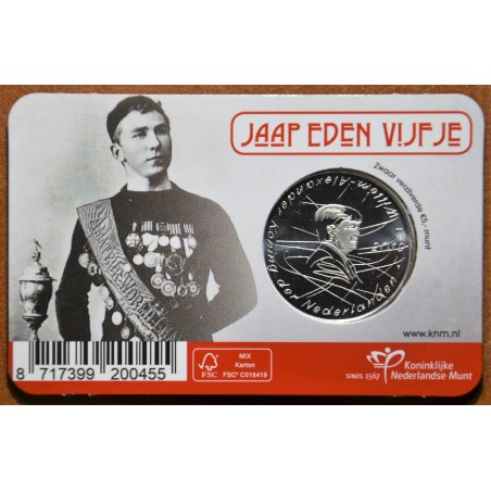 eurocoin eurocoins 5 Euro Netherlands 2019 - Jaap Eden (UNC)