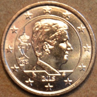 Euromince mince 1 cent Belgicko 2015 - Kráľ Filip (UNC)